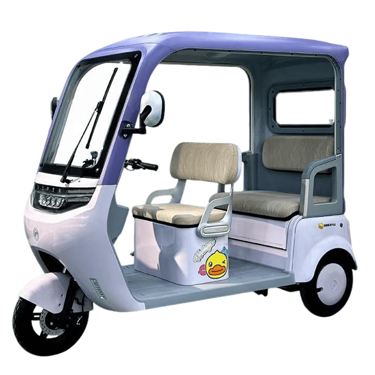 New Double-Row Electric Tricycle with Canopy JY27